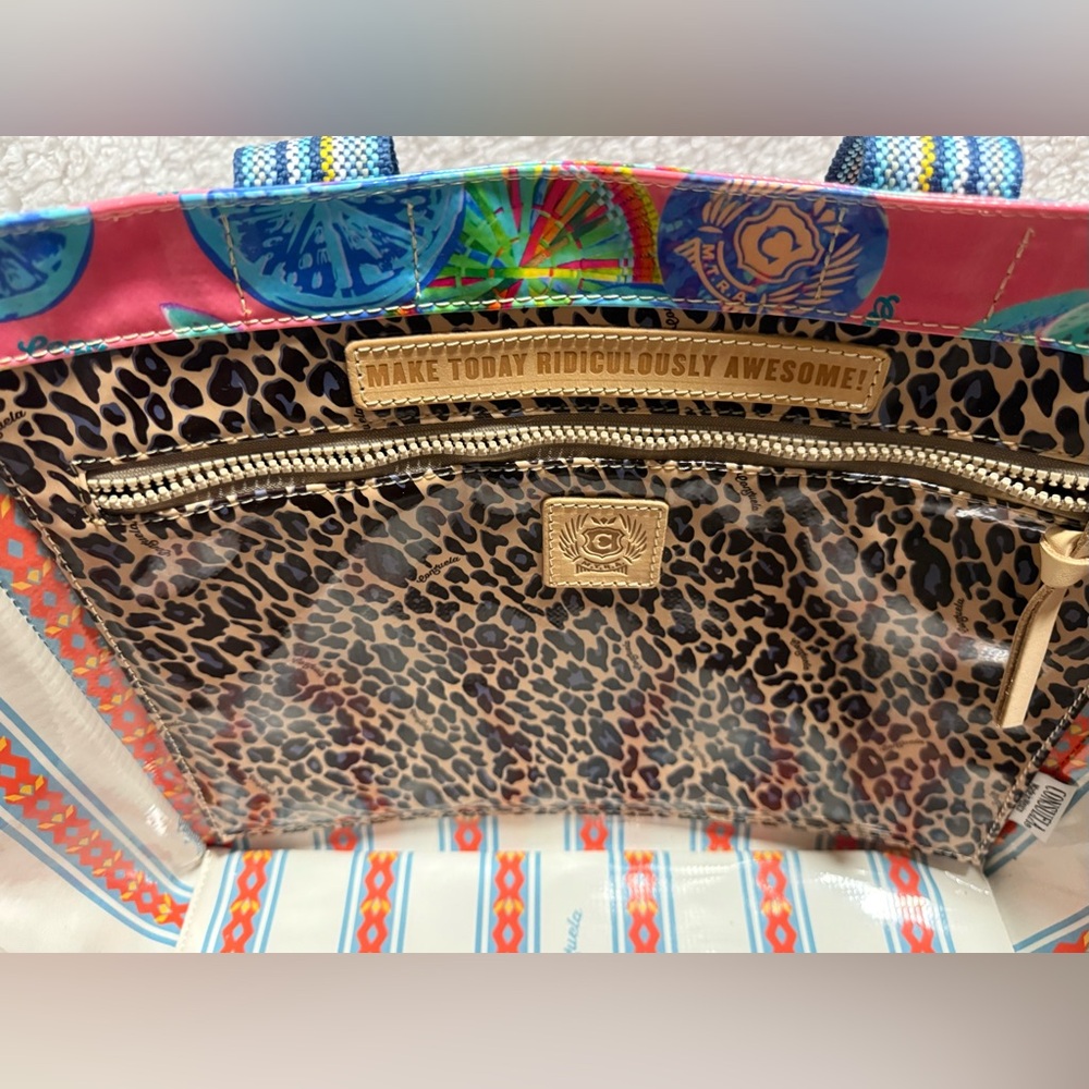 NWOT Consuela Frenchie Pink Journey Tote - Picture 5 of 12